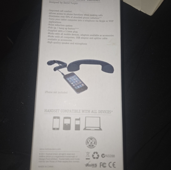 Retro Pink POP Phone Handset - Picture 6 of 7